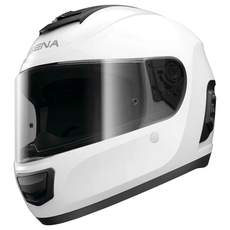 Load image into Gallery viewer, SENA Momentum LITE Full Face Helmet Glossy White XS MO-LITE-GW-XS-01
