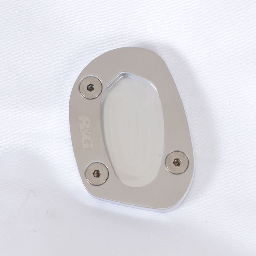 R&G Racing Silver Kickstand Shoe For 2019-2021 Triumph Speed Twin 1200