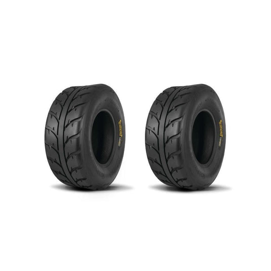 Kenda Set Of Two K547 Speed Racer Rear Bias Tires (6 Ply) [25x10-12]