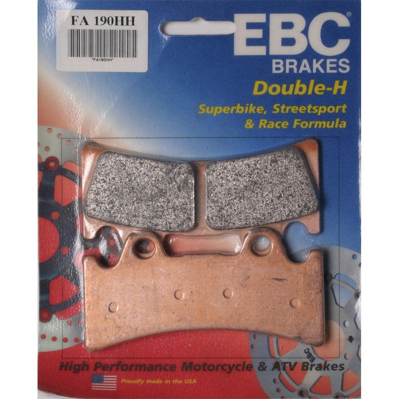 Load image into Gallery viewer, EBC 1 Pair HH Sintered Superbike Brake Pads MPN FA190HH
