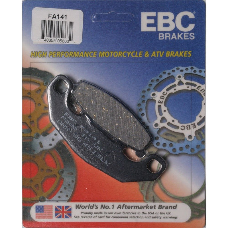 Load image into Gallery viewer, EBC 1 Pair FA Series Organic Replacement Brake Pads MPN FA141
