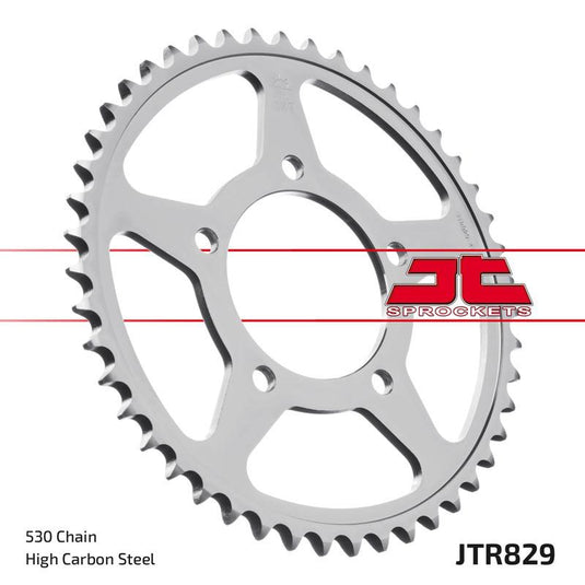 JT Sprockets Rear Steel Sprocket 45 Tooth 45T 530 Chain For Suzuki GSXR750 J,K Sling Shot 1988-1989 JTR829.45