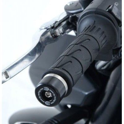 R&G Racing Black Bar End Sliders For 2024-2025 EBR 1190SX BE0084BK