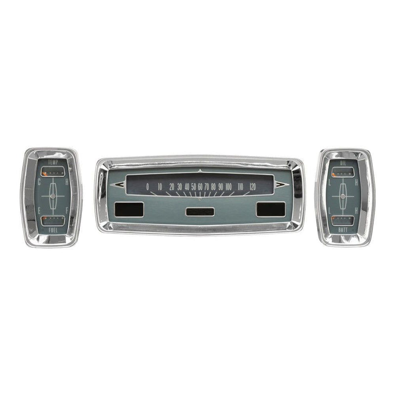 Load image into Gallery viewer, Dakota Digital 1961-63 Lincoln RTX Analog Gauge kit With Chrome Bezels RTX-61L-X
