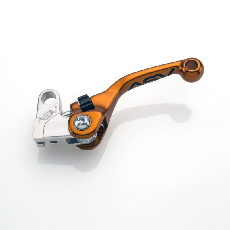 Load image into Gallery viewer, ASV Orange F4 Offroad Model Shorty Clutch + Brake Lever Pair Pack BCF41306SH-SO
