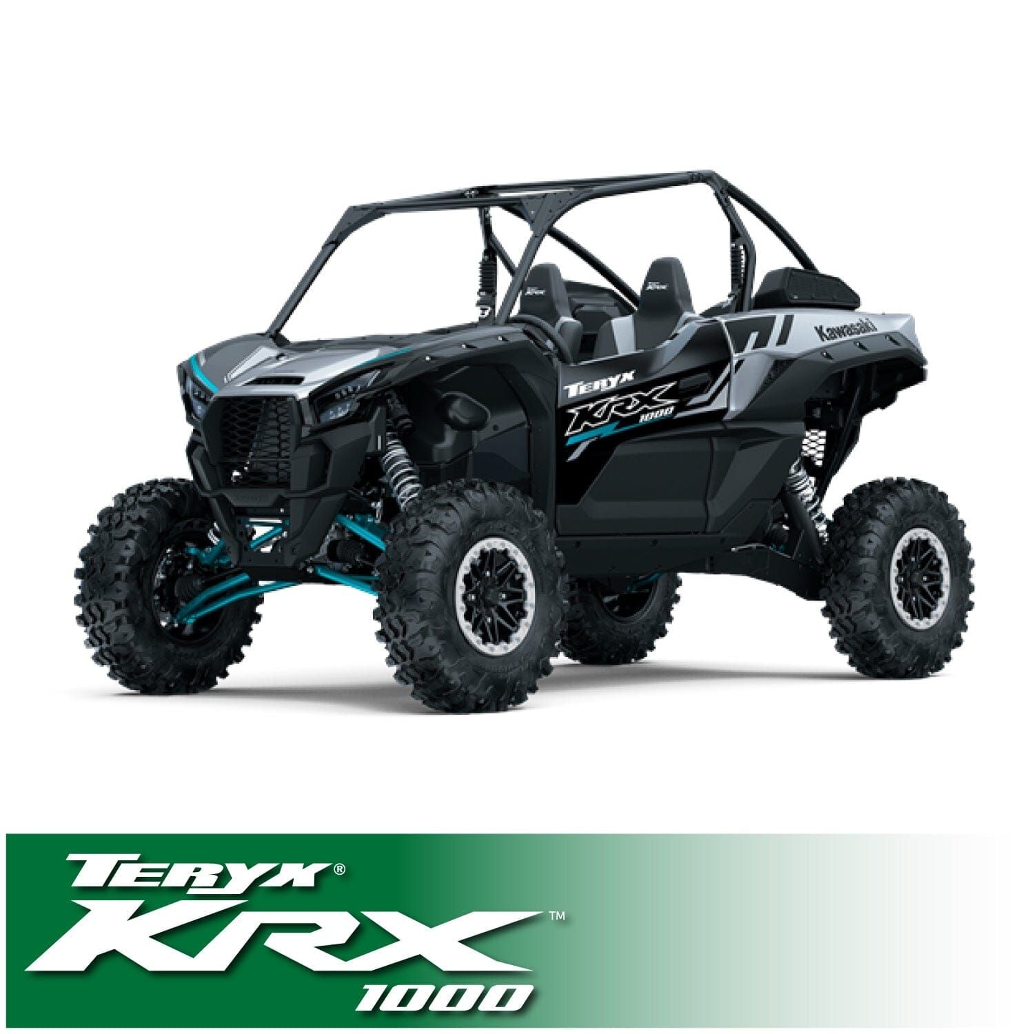 Rugged Radios Kawasaki Teryx KRX Complete Communication Kit with Bluetooth Intercom and 2-Way Radio