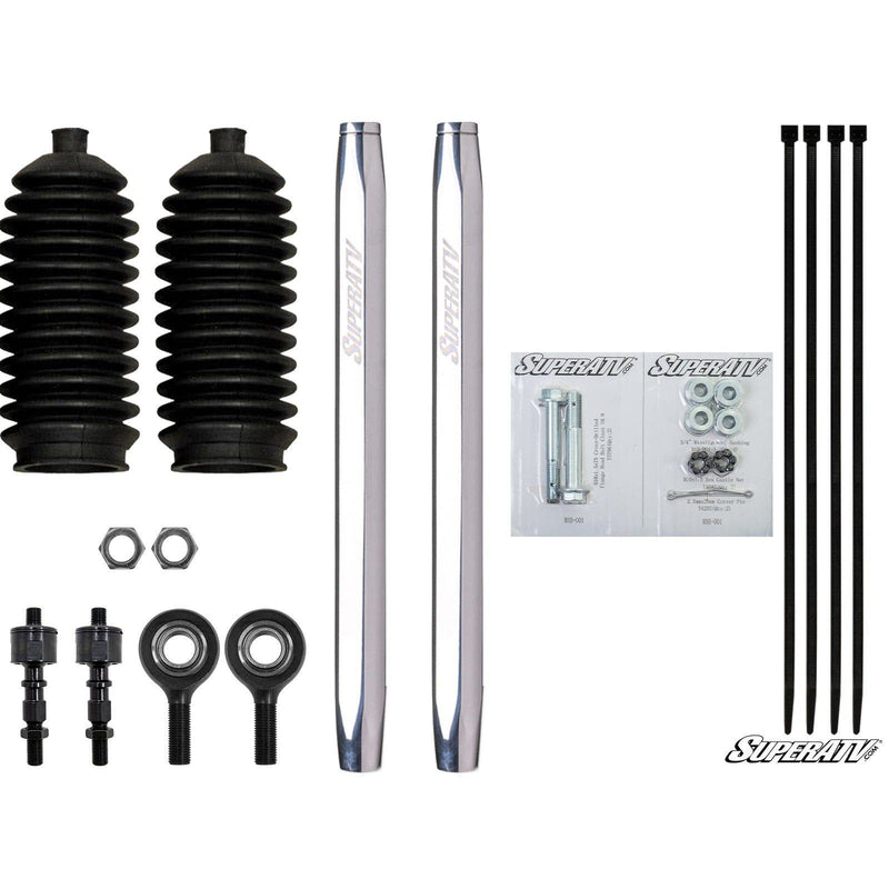 Load image into Gallery viewer, SuperATV Polaris Ranger XP 900 Billet Aluminum Hex Tie Rod Kit TRRA-P-RAN900-B

