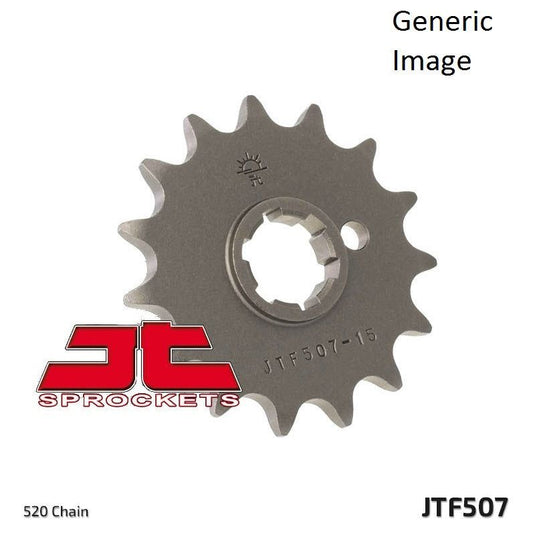 JT SPROCKETS Front and Rear Steel Sprocket Kit for OffRoad KAWASAKI KX500B 1986