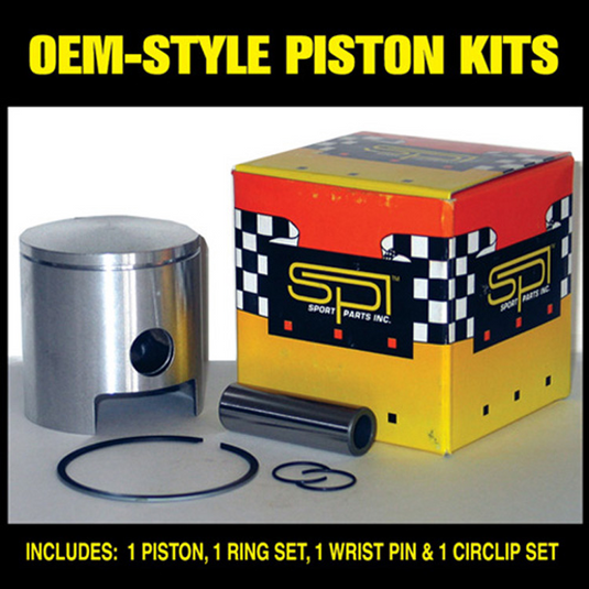 SPI 09-826-02 Oem Style Piston Kit With Rings 020