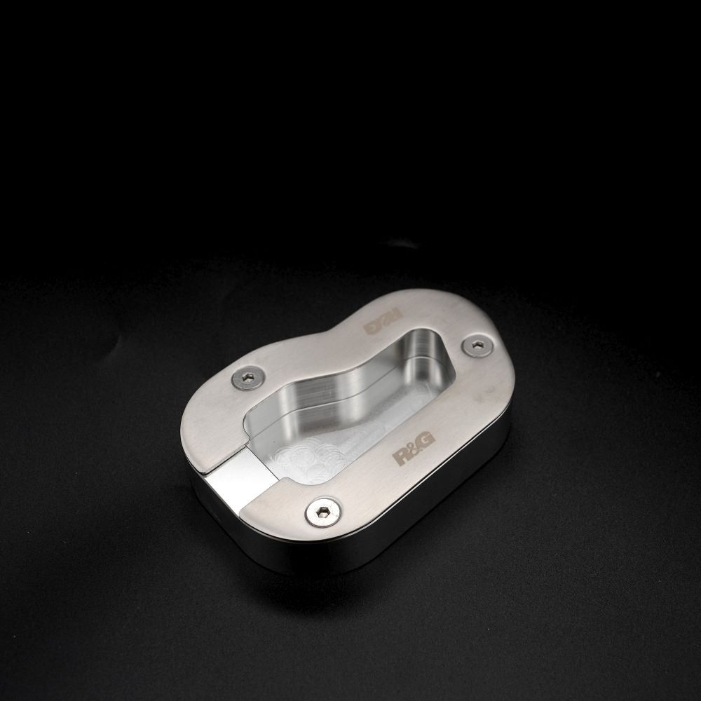 R&G Racing Silver Kickstand Shoe For 2012-2015 Triumph Tiger Explorer ABS1200