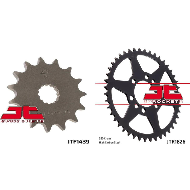 Load image into Gallery viewer, Front &amp; Rear Sprocket Kit for SUZUKI LT230 E- H,J,K,L,M,N,P 86-93 JT Sprockets
