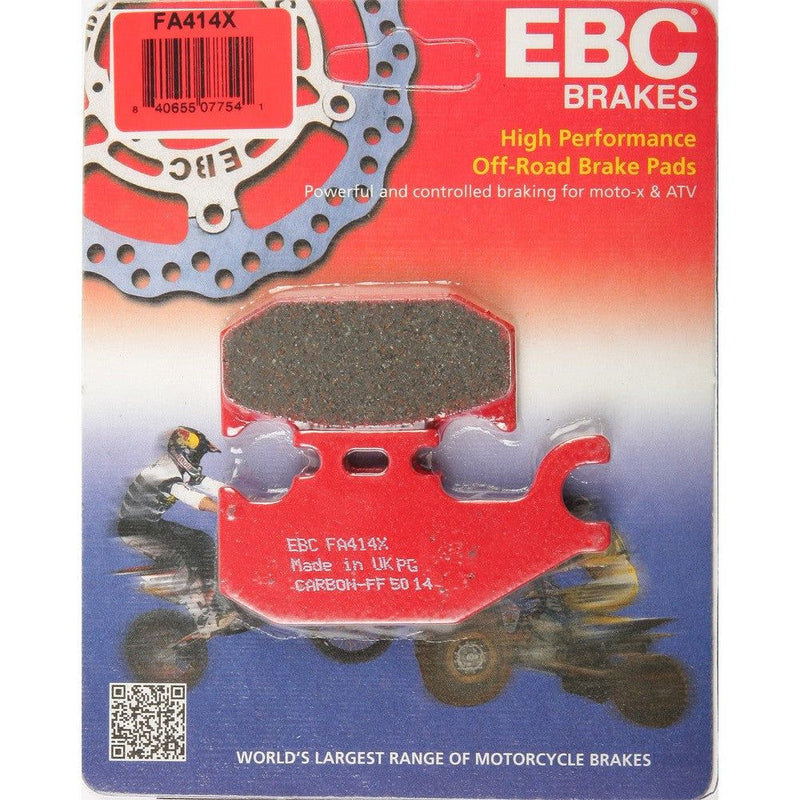 Load image into Gallery viewer, EBC 1 Pair Performance X-Series Carbon Brake Pads MPN FA414X
