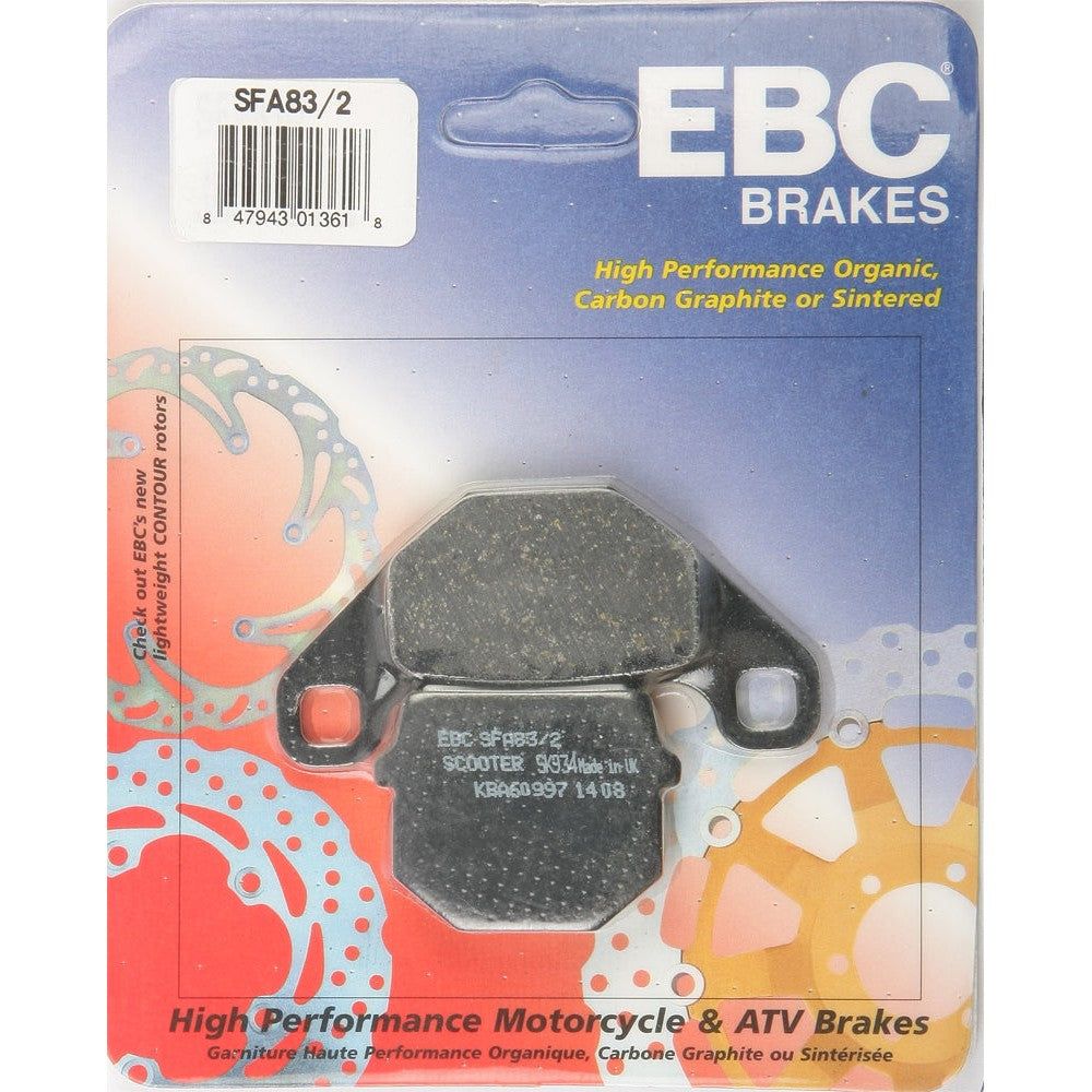 EBC 1 Pair Premium SFA Organic OE Replacement Brake Pads MPN SFA83/2