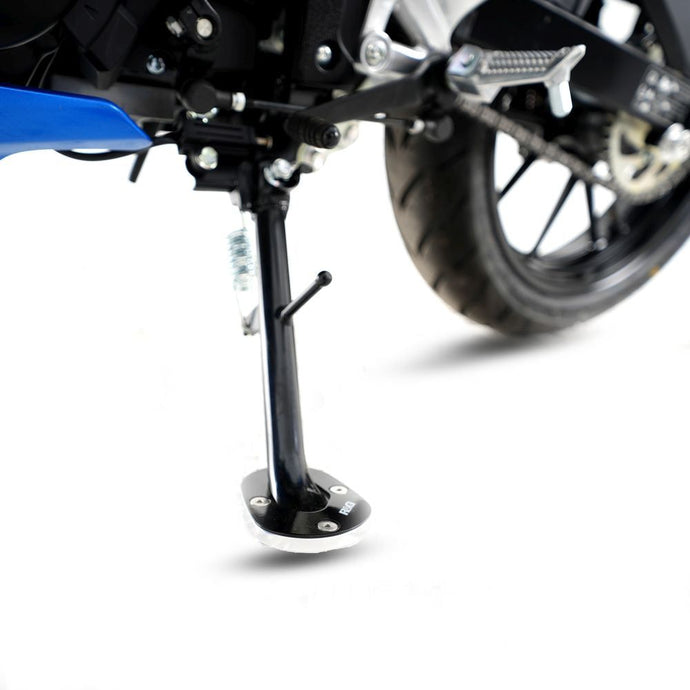 R&G Racing Silver Kickstand Shoe For 2017-2024 Suzuki GSX-R125