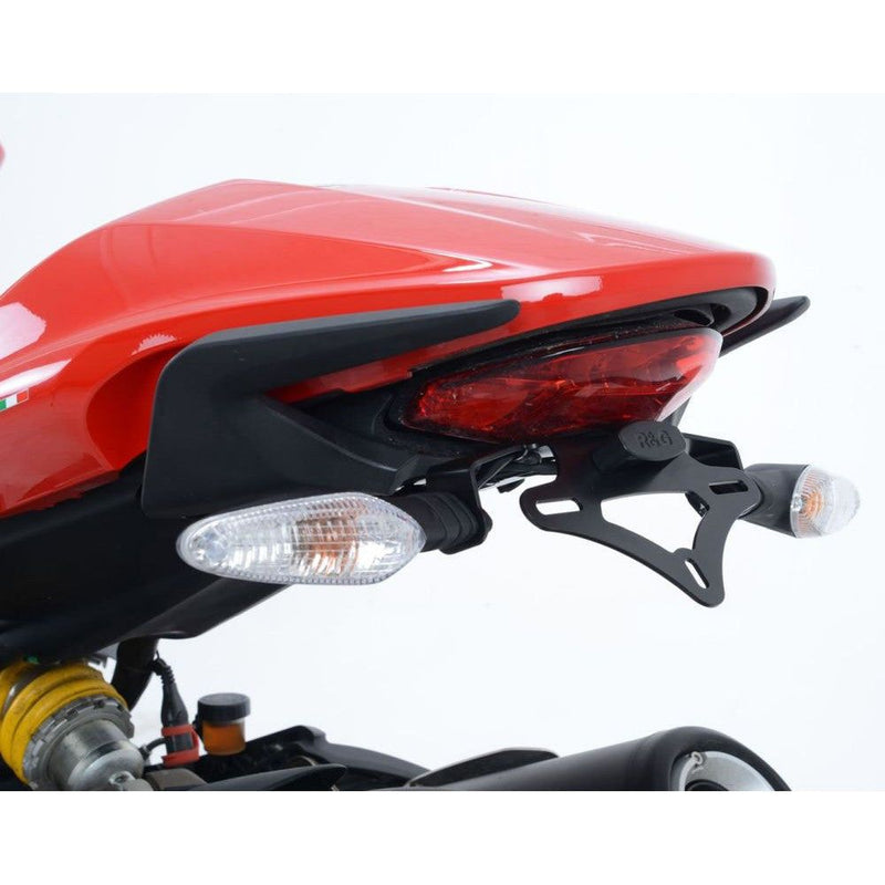 Load image into Gallery viewer, R&amp;G Racing Black Tail Tidy License Plate Holder For 2014-2016 Ducati Monster 1200
