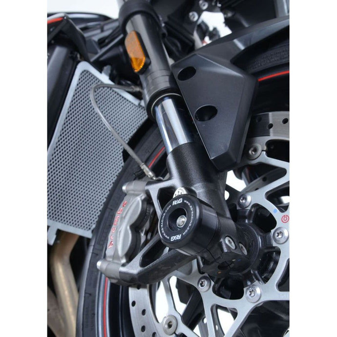 R&G Racing Black Fork Protectors For 2024-2024 Triumph Daytona 660