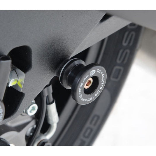 R&G Racing Black Cotton Reels For 2021-2024 Aprilia RS660