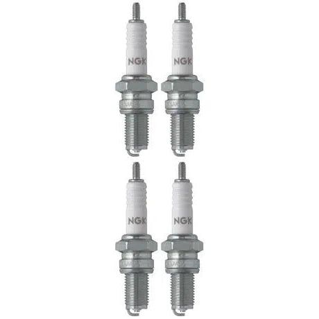 Set 4 NGK Standard Spark Plugs for Suzuki GSX-R750 1987-1986 Engine 750cc