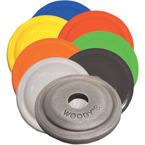 Round Aluminum Plates 5/16 Inch 48 Black