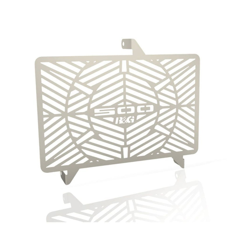 Load image into Gallery viewer, R&amp;G Racing Stainless Steel Branded Radiator Guard For 2019-2023 Honda CB500F
