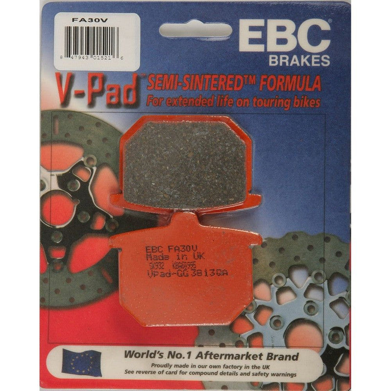 Load image into Gallery viewer, EBC 1 Pair V-Pad Semi-Sintered Touring Brake Pads For Honda CB750F SS 1979-1980
