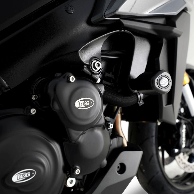 Load image into Gallery viewer, R&amp;G Racing Black Engine Case Covers RHS For 2021-2024 Suzuki GSX-S 950
