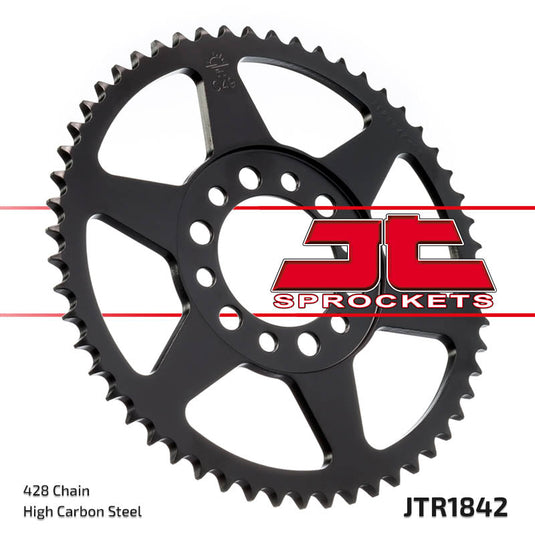 Front & Rear Sprocket Kit for YAMAHA DT125 E-USA 77 JT Sprockets