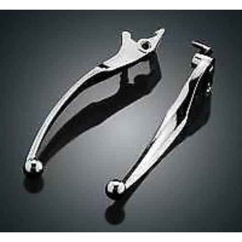 Load image into Gallery viewer, Honda GL1800 Gold Wing 2002-2013Wide Lever Set Chrome for by Kuryakyn
