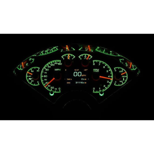 Dakota Digital 1955-1956 Chevrolet Car HDX Analog Gauge kit HDX-55C