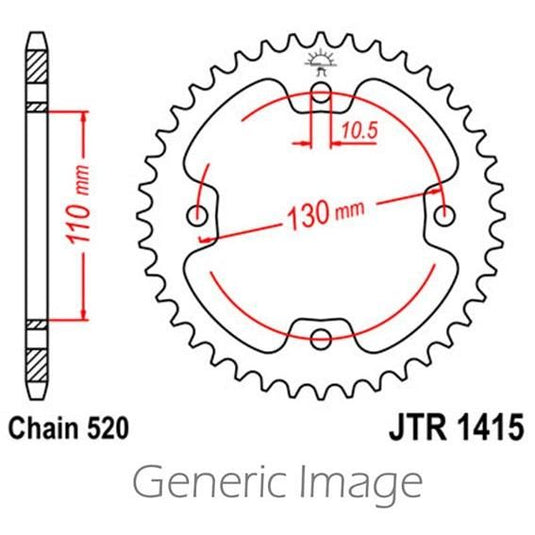 Front & Rear Steel Sprocket Kit for ATV/UTV KAWASAKI KSF450B KFX 2008-2014