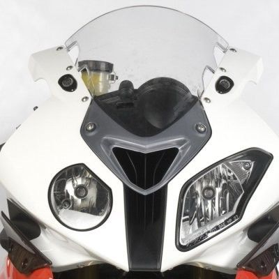 Load image into Gallery viewer, R&amp;G Racing Black Mirror Delete Blanking Plates For 2009-2014 BMW HP4 ABS
