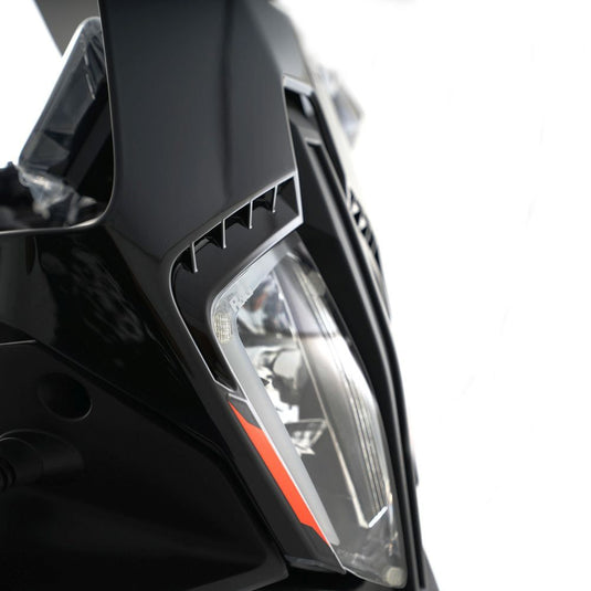 R&G Racing Clear Acrylic Headlight Shield For 2020-2024 KTM 390 Adventure