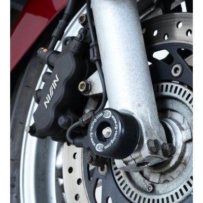 Load image into Gallery viewer, R&amp;G Racing Black Fork Protectors For 2006-2010 Honda NT700V DEAUVILLE FP0147BK
