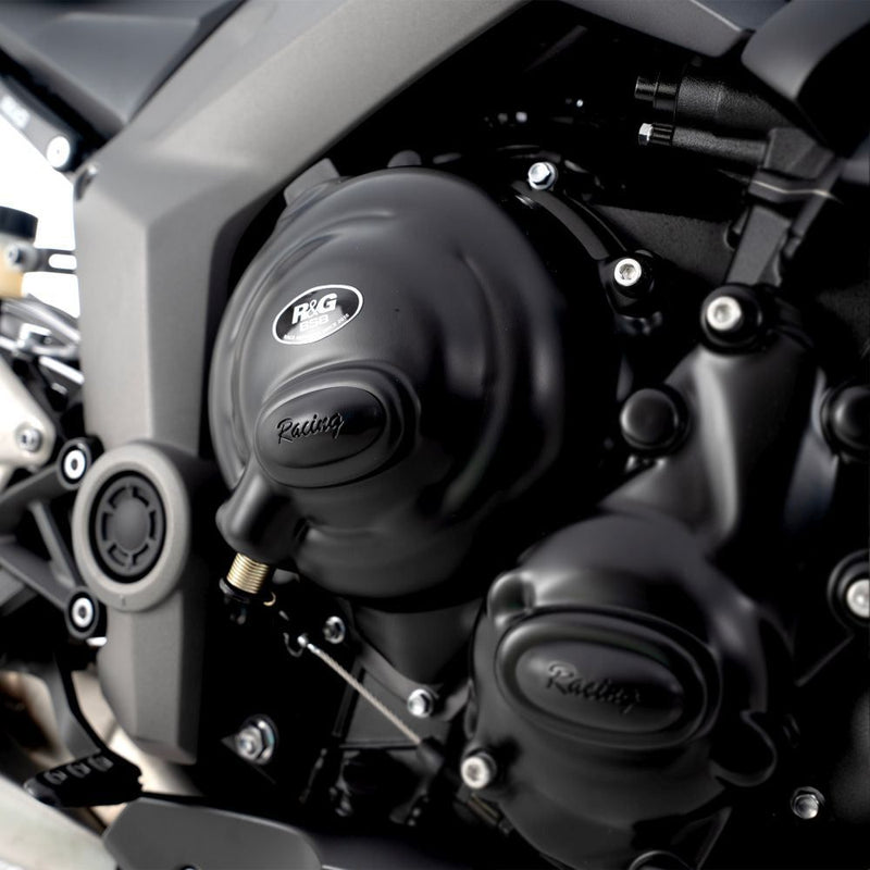 Load image into Gallery viewer, R&amp;G Racing Race Series Engine Case Covers RHS For 2024-2024 Triumph Daytona 660
