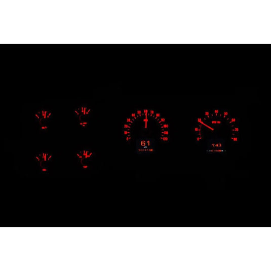 Dakota Digital 1971-1976 Chevrolet Impala RTX Analog Gauge kit RTX-71C-CAP-X