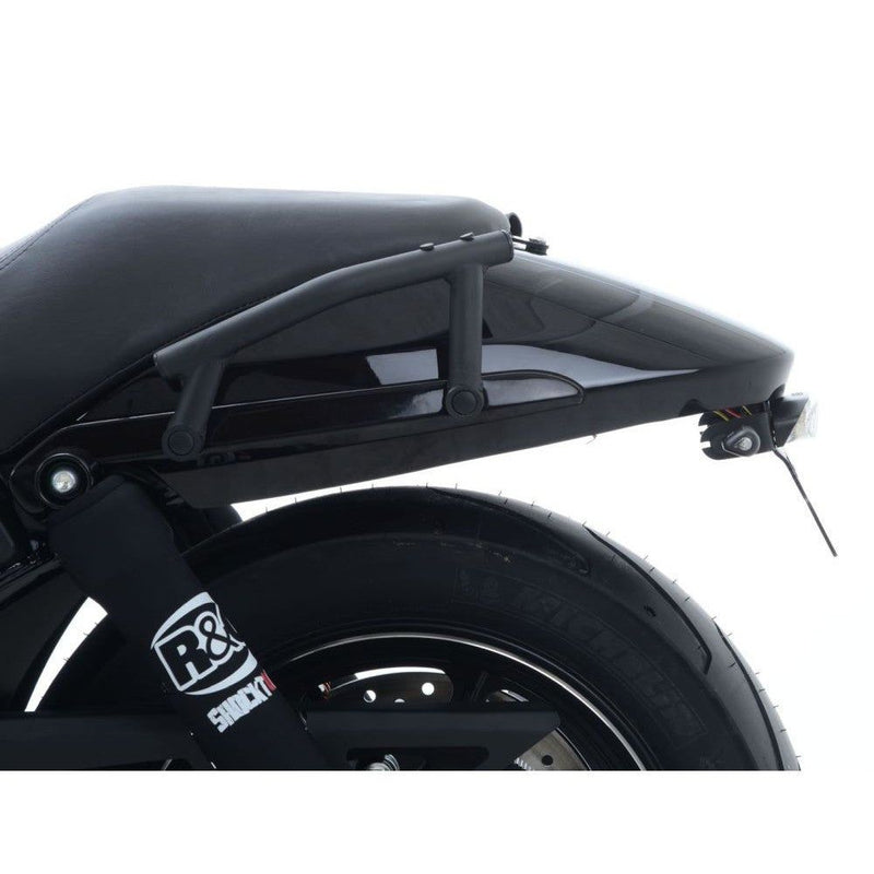 Load image into Gallery viewer, R&amp;G Racing Black Tail Tidy License Plate Holder For 2015-2018 Harley-Davidson Street 500 XG500
