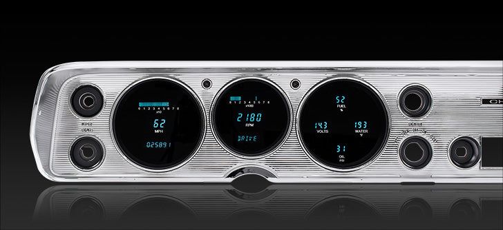 Load image into Gallery viewer, Dakota Digital 1964 Chevrolet Chevelle Series III Gauge Kit Without A/C VFD3-64C-CVL
