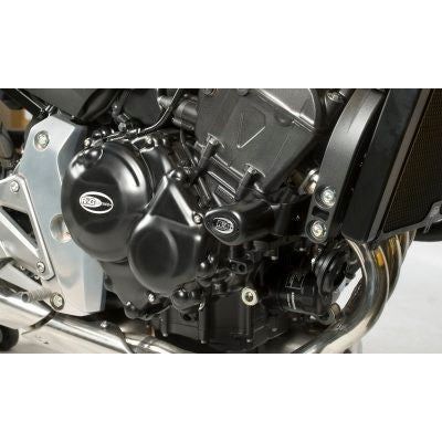Load image into Gallery viewer, R&amp;G Racing Black Aero Style Crash Protection Bobbins For 2007-2012 Honda CB600F 599 Hornet
