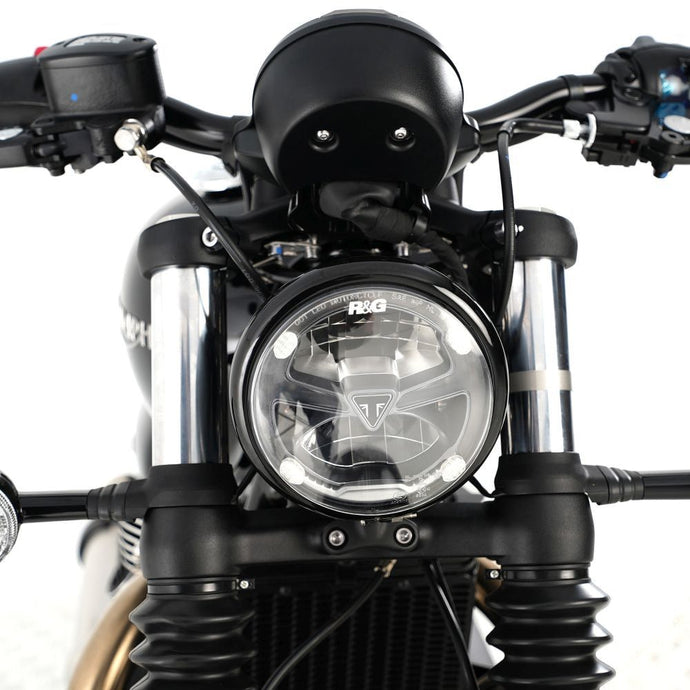 R&G Racing Clear Acrylic Headlight Shield For 2019-2024 Indian Motorcycles FTR1200
