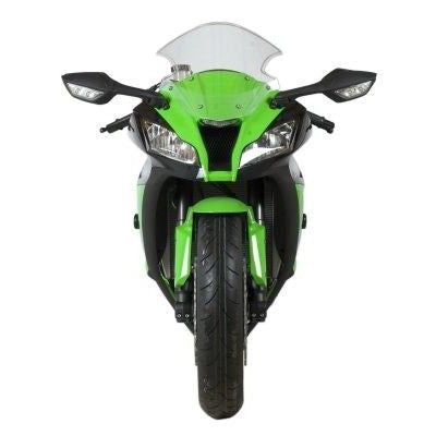 Load image into Gallery viewer, R&amp;G Racing Black Aero Style Crash Protection Bobbins For 2015-2019 Kawasaki Ninja ZX10R ZX1000

