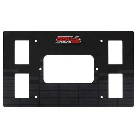 SSV Works MRB3S Media Controller With Dash Panel Kit For Polaris RZR XP 14-18