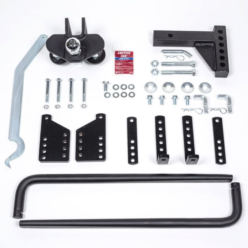 Load image into Gallery viewer, Blue Ox 2-Point Weight Distribution Hitch for Underslung Couplers  6 Hole Shank, 800 lbs. Tongue Weight, 8,000 lbs. Towing Capacity, fits 2 Receiver
