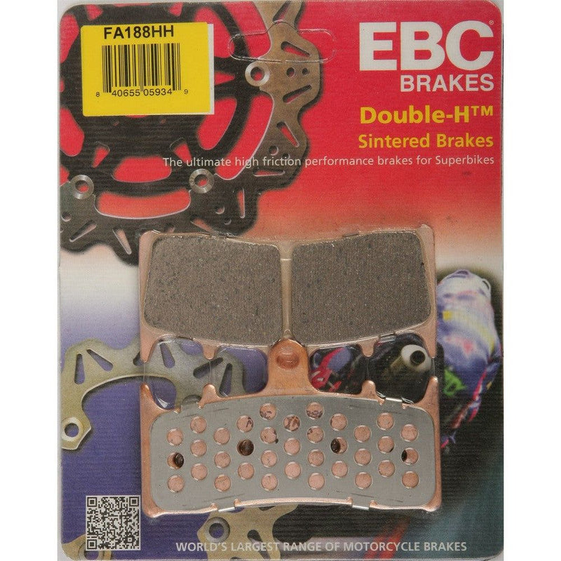 Load image into Gallery viewer, EBC 1 Pair HH Sintered Superbike Brake Pads MPN FA188HH
