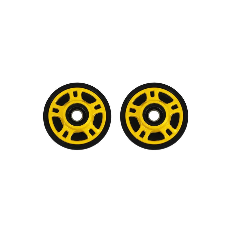 Load image into Gallery viewer, Mid Rail Yellow Idler Wheels Kit for Snowmobile ARCTIC CAT ZL 600, 800 2002-2003

