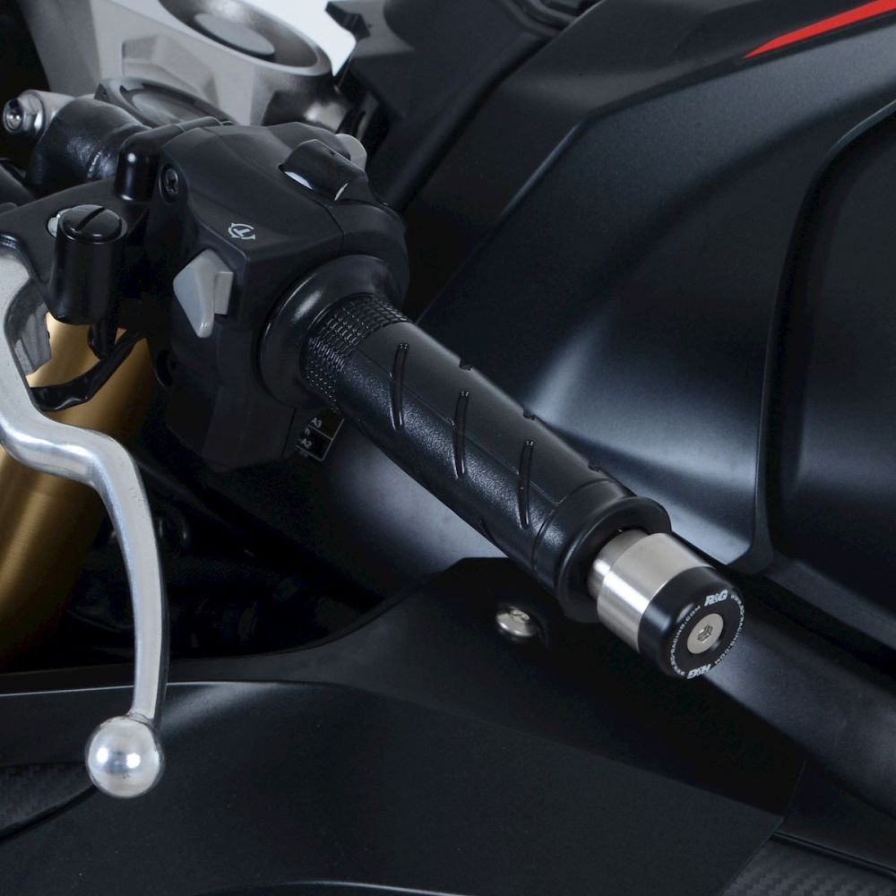 R&G Racing Black Bar End Sliders For 2019-2020 Honda CB650R Neo Sports Caf?