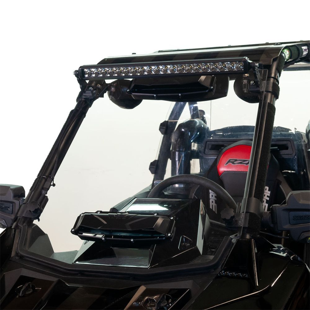Seizmik Versa-Vent Hard Coated Polycarbonate Windshield For Polaris RS1