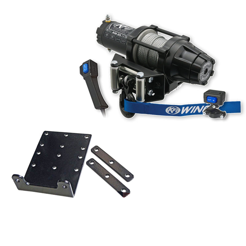 Load image into Gallery viewer, KFI Winch Kit For Kubota RTV900 / RTV1140 (w/2.00&quot; Front Reciever) 09-Current
