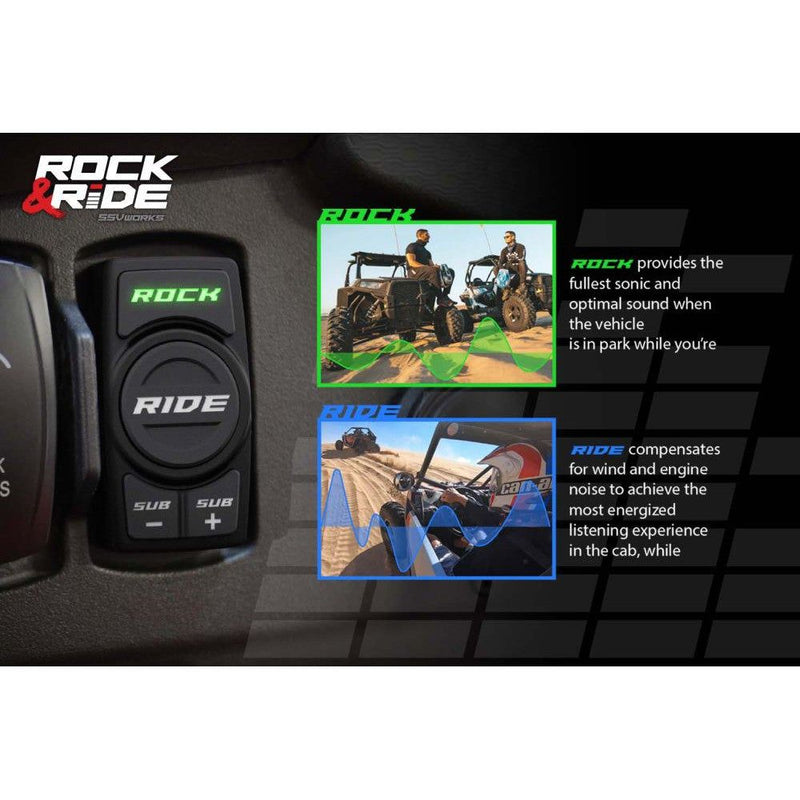 Load image into Gallery viewer, SSV Works 5 Speaker Audio System With Ride Command For Polaris Ranger XP 1000 2018-2022
