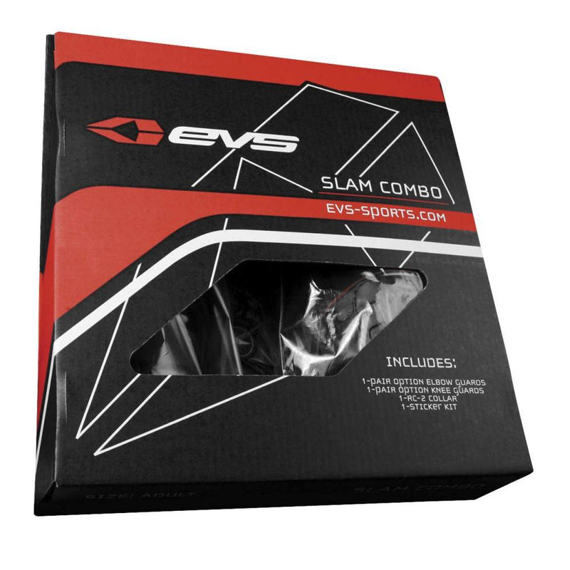 Load image into Gallery viewer, EVS Youth Slam Combo Black - SLAM2-Y
