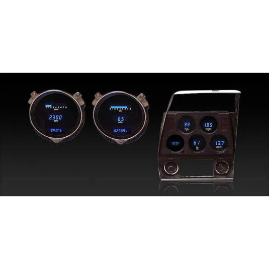 Dakota Digital 1968-1977 Chevrolet Corvette Series III Gauge Kit With Clock VFD3-68C-VET